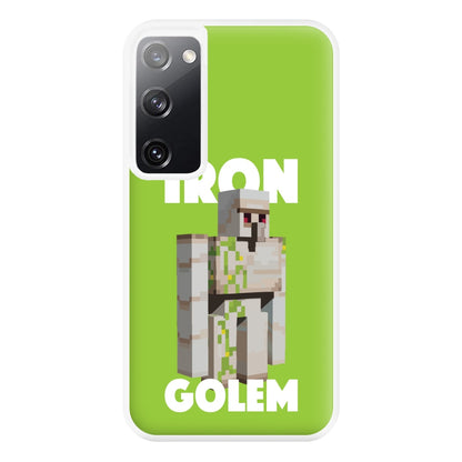 Iron Golem Phone Case for Galaxy S20