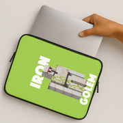 Iron Golem Laptop Sleeve 2