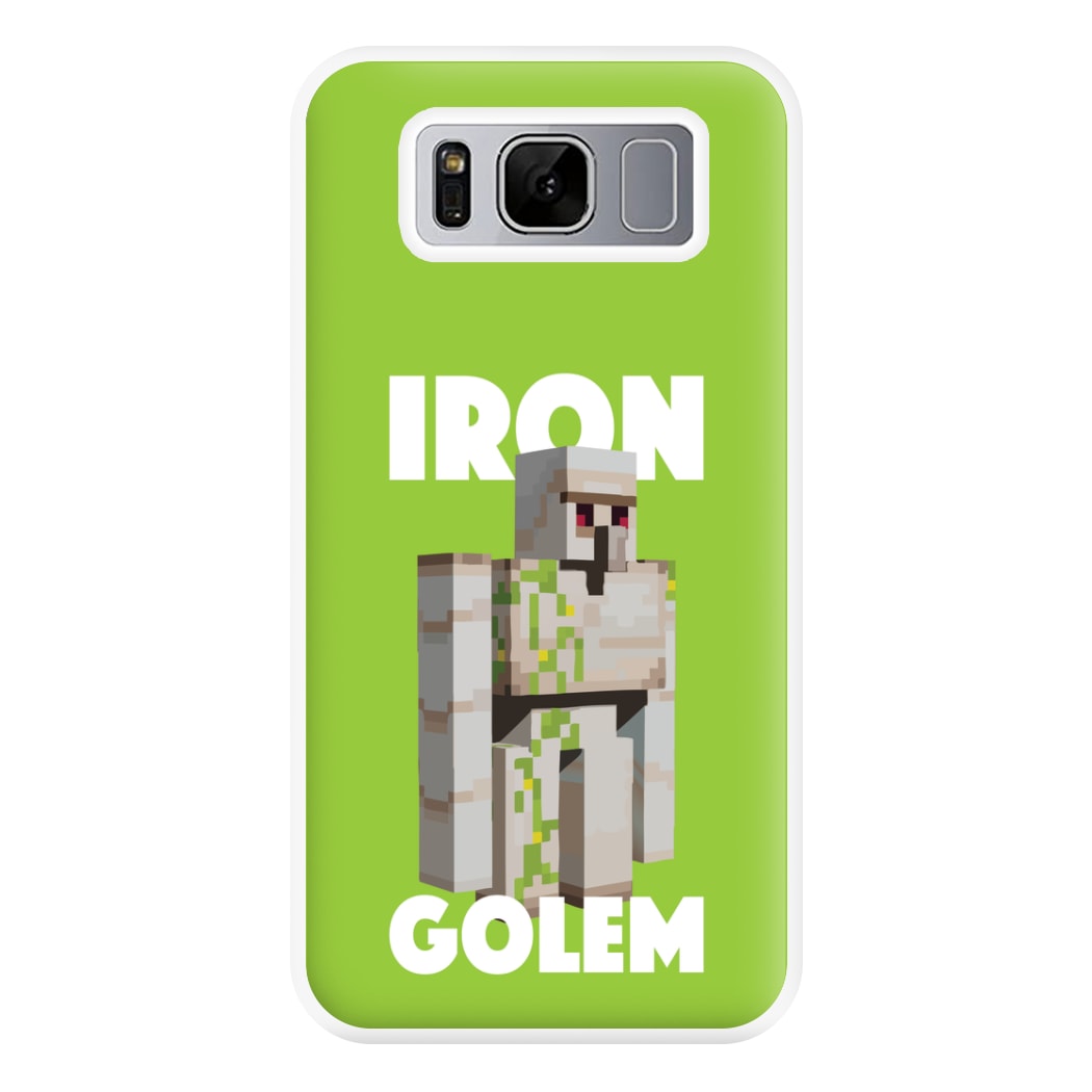 Iron Golem Phone Case for Galaxy S8 Plus