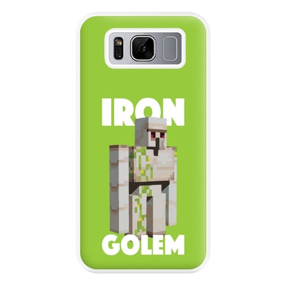 Iron Golem Phone Case for Galaxy S8 Plus