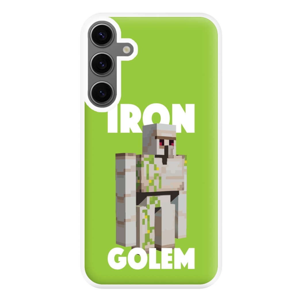 Iron Golem Phone Case for Galaxy S24FE