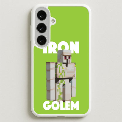 Iron Golem Phone Case for Galaxy S25FE