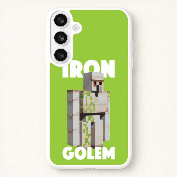 Iron Golem Phone Case for Galaxy S26 Plus