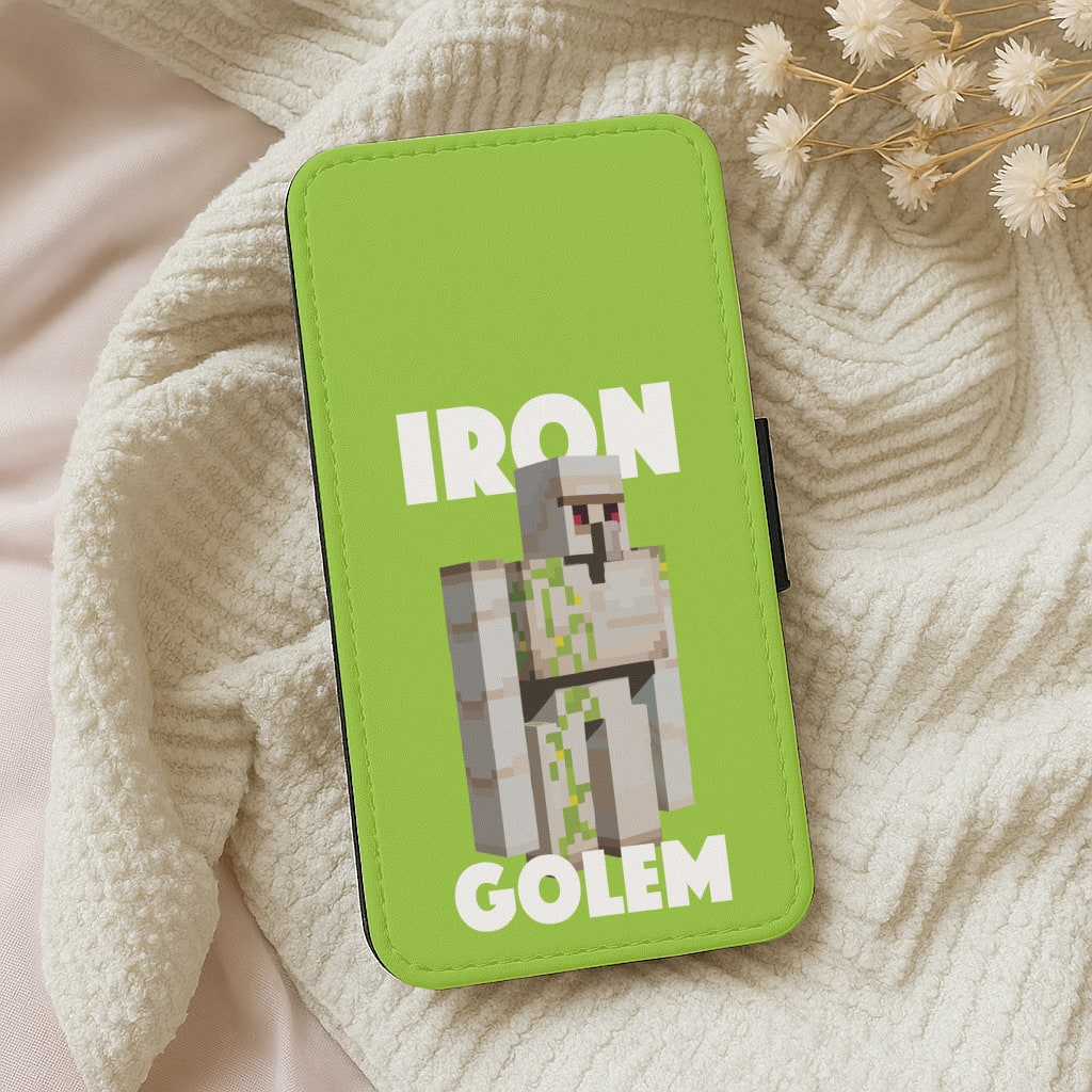 Iron Golem Wallet Phone Case