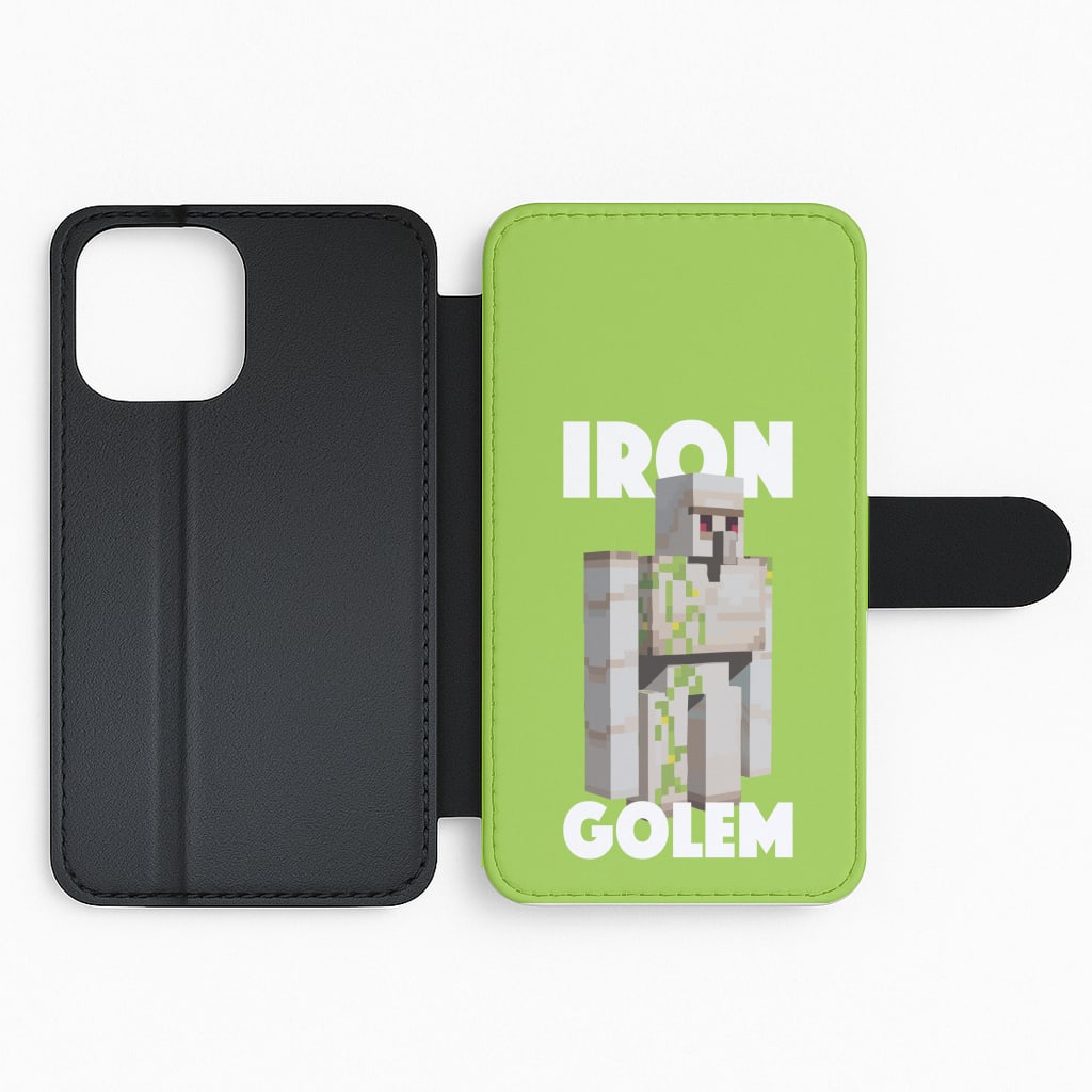 Iron Golem Flip Phone Case