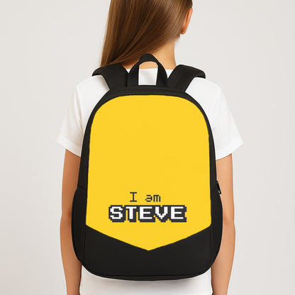 I Am Steve Large School Bag