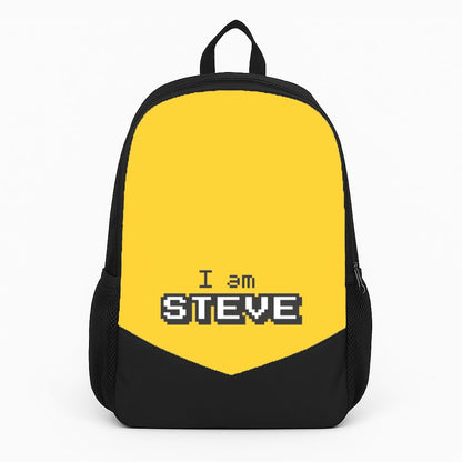 I Am Steve Large Backpack
