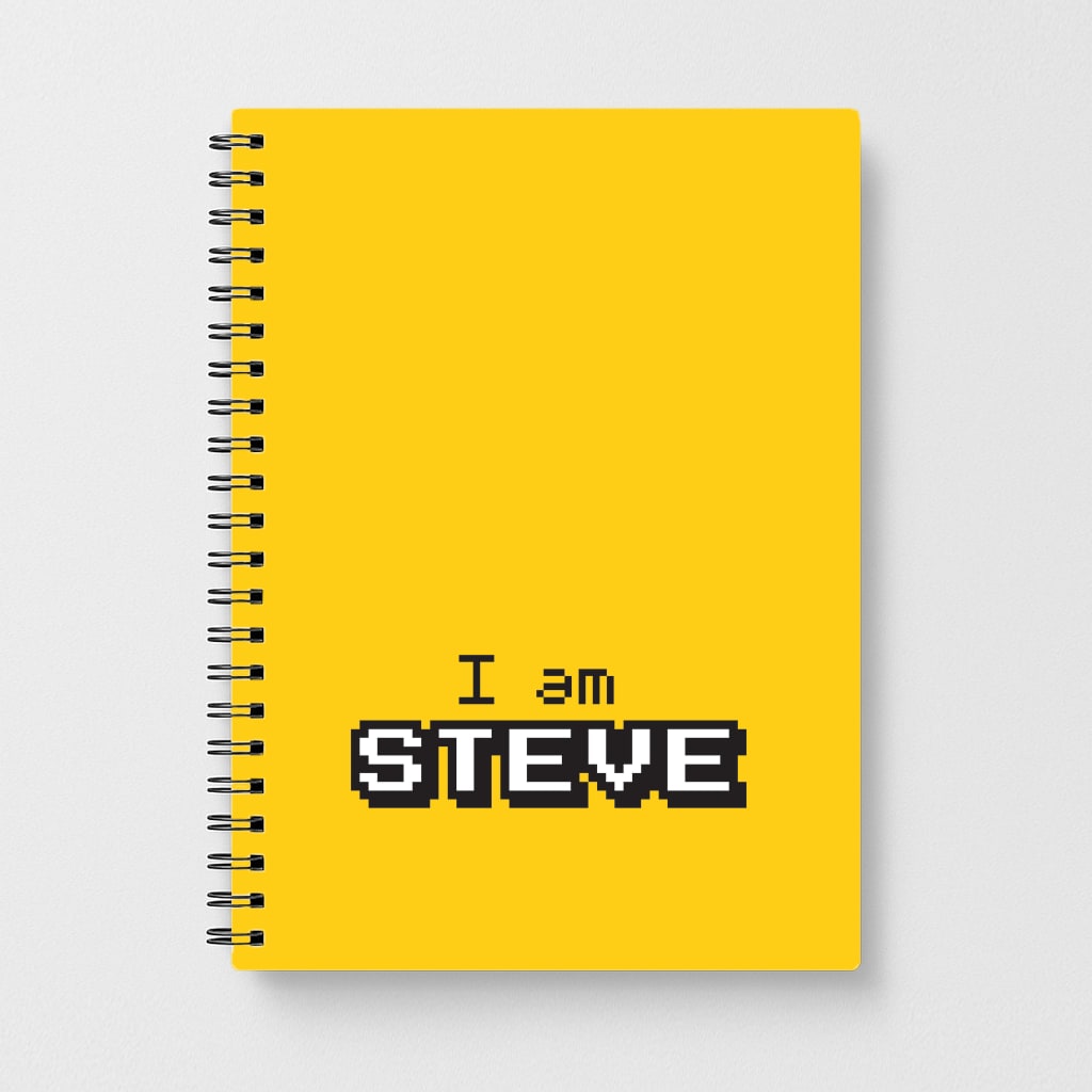 I Am Steve Notebook