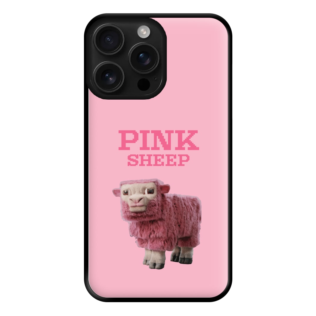 Pink Sheep Phone Case for iPhone 16 Pro Max