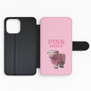 Pink Sheep Flip / Wallet Phone Case 2