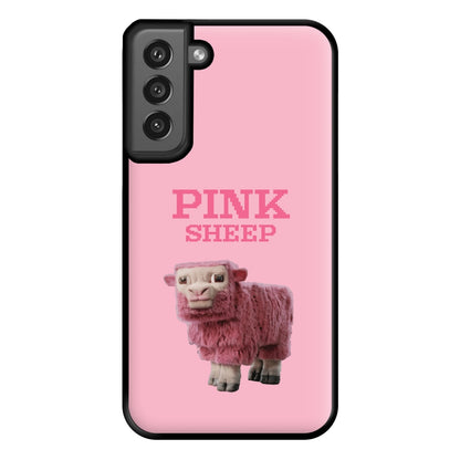Pink Sheep Phone Case for Galaxy S21FE