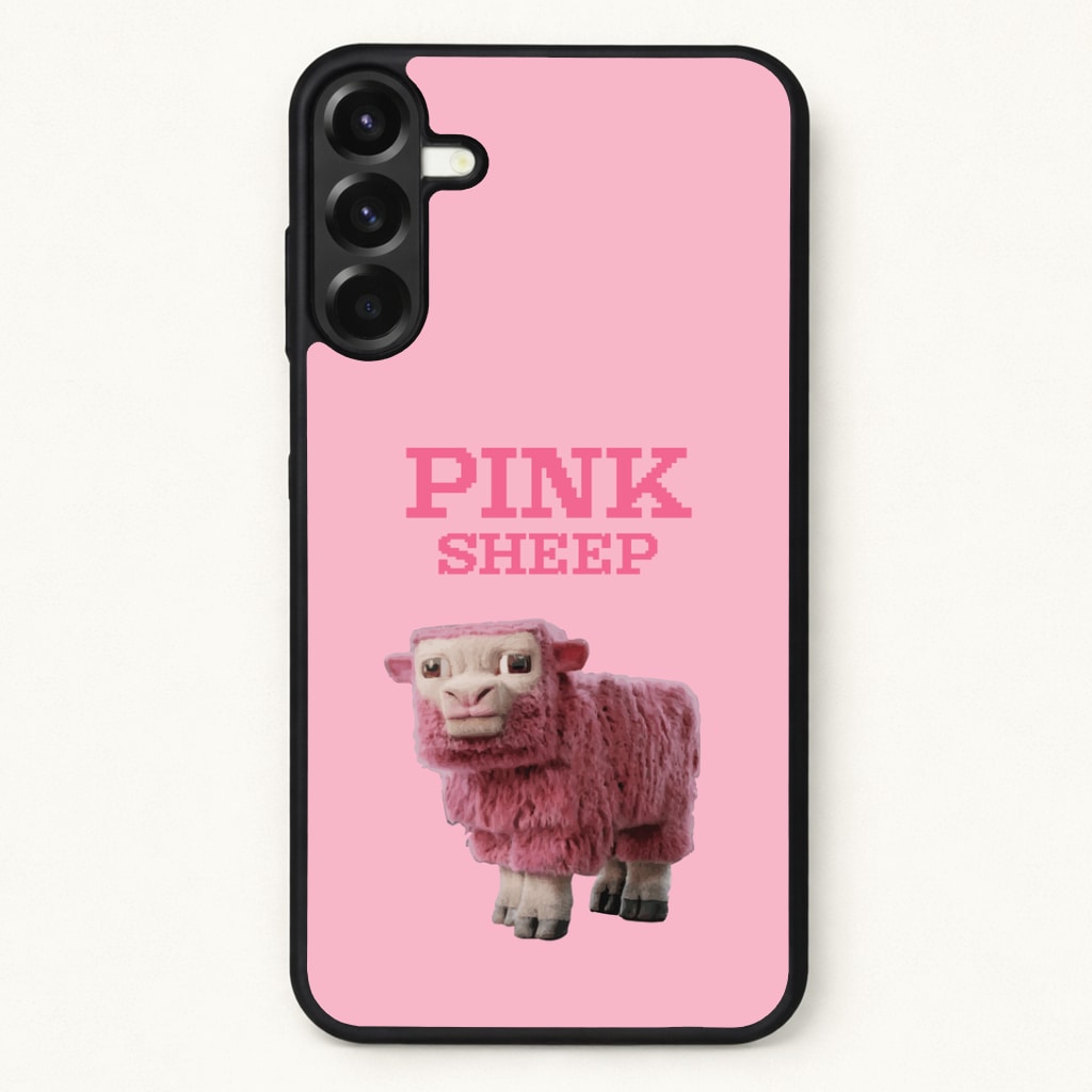 Pink Sheep Phone Case for Galaxy A37