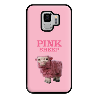 Pink Sheep Phone Case for Galaxy S9 Plus