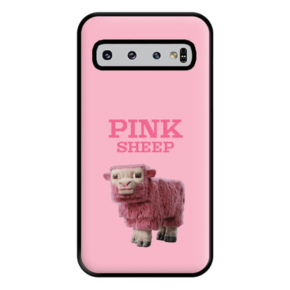 Pink Sheep Phone Case for Galaxy S10 Plus