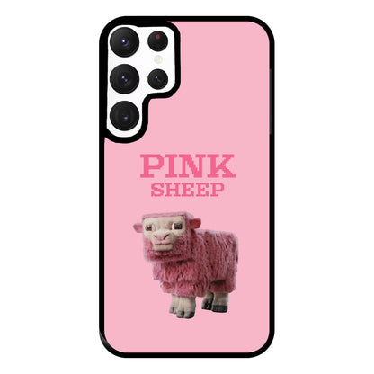 Pink Sheep Phone Case for Galaxy S22 Ultra
