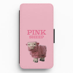 Pink Sheep Flip / Wallet Phone Case
