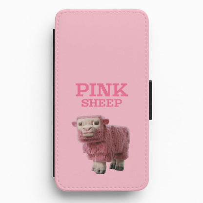 Pink Sheep Flip / Wallet Phone Case
