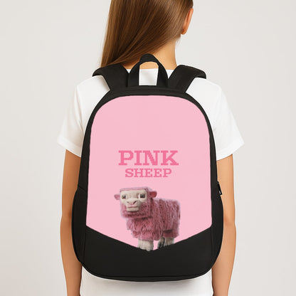 Pink Sheep Large School Bag