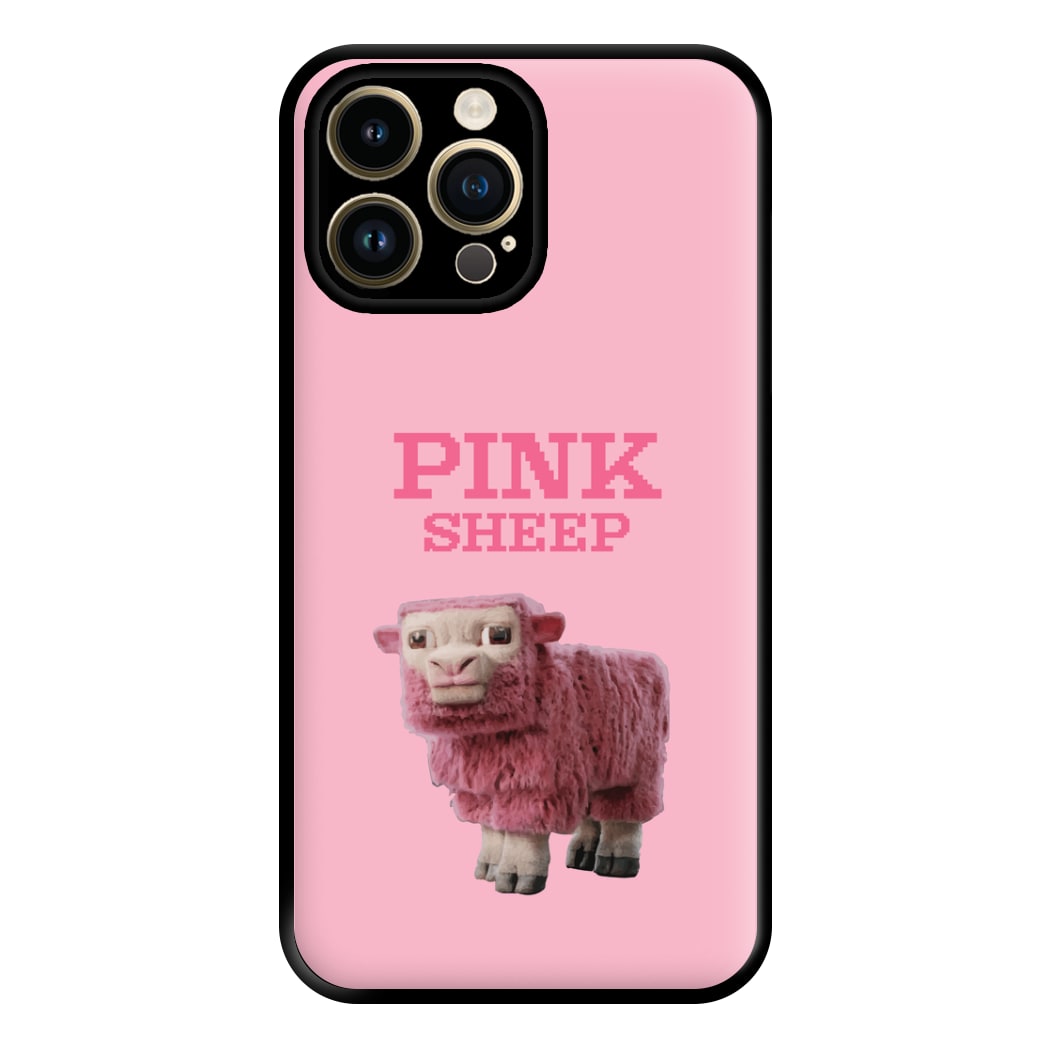 Pink Sheep Phone Case for iPhone 14 Pro Max