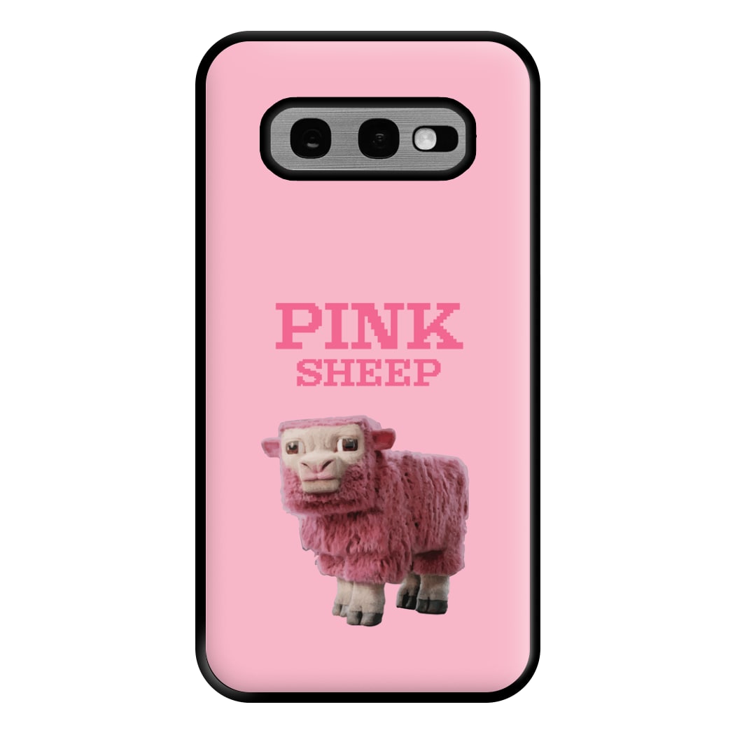 Pink Sheep Phone Case for Galaxy S10e