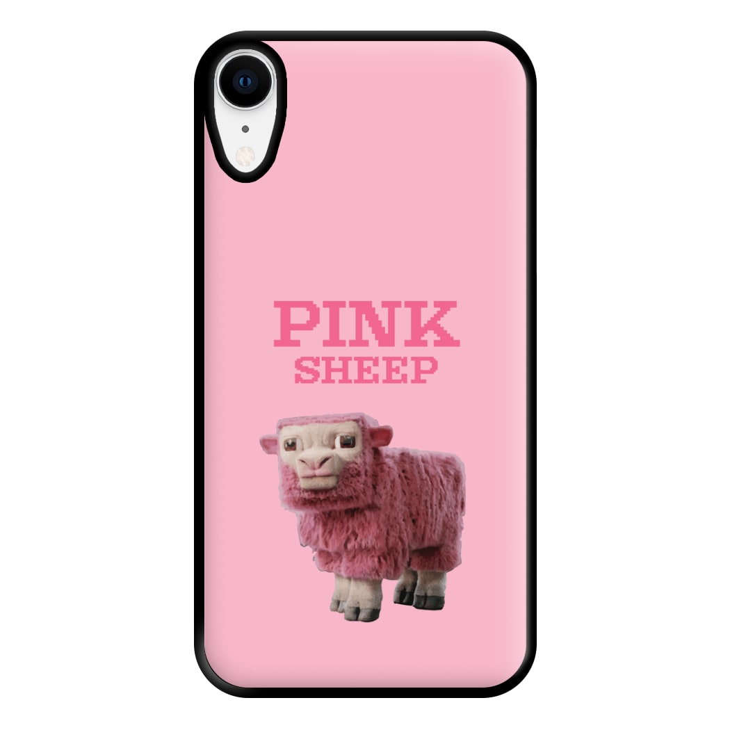 Pink Sheep Phone Case for iPhone XR