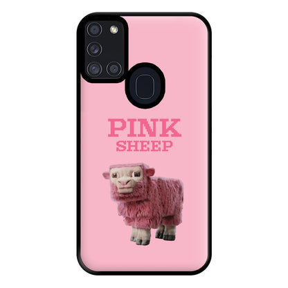 Pink Sheep Phone Case for Galaxy A21s