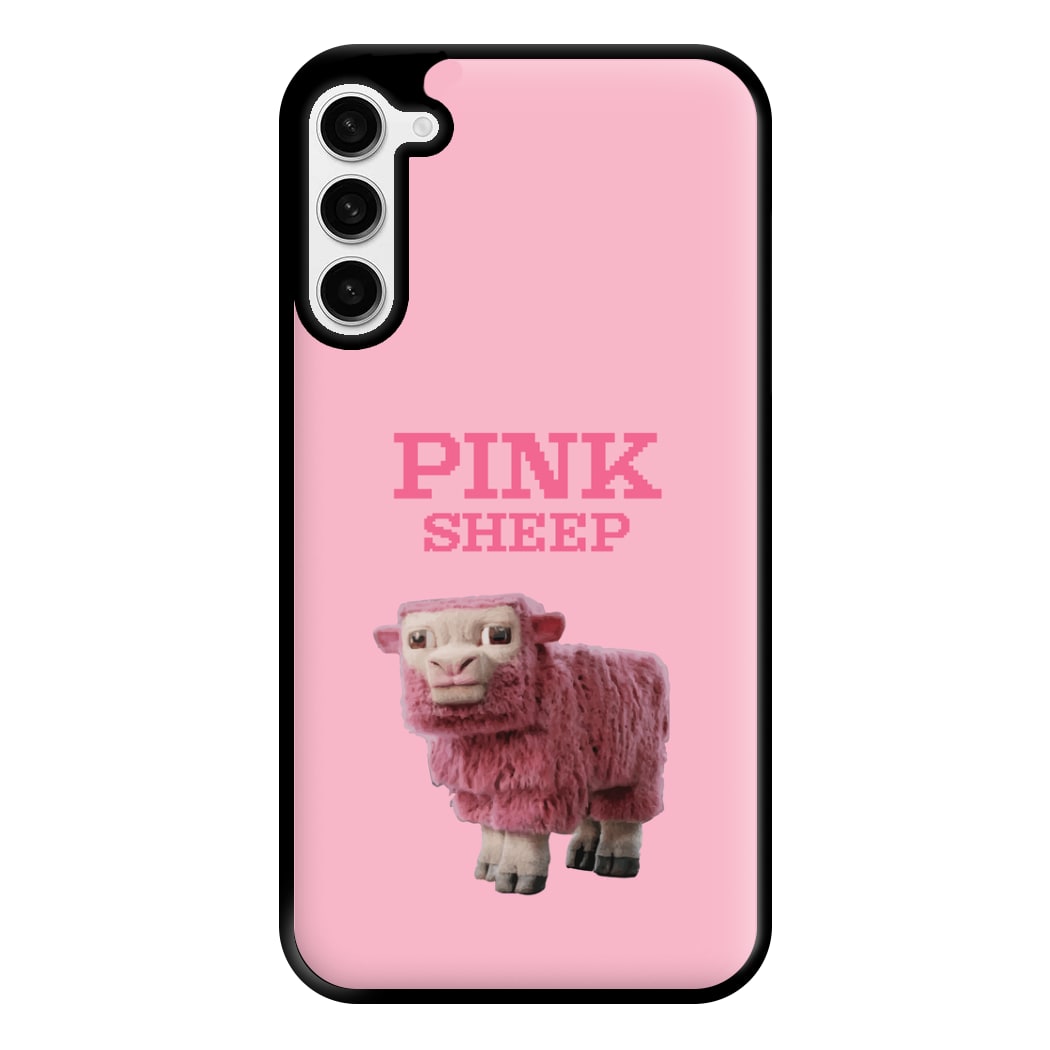 Pink Sheep Phone Case for Galaxy S23 Plus