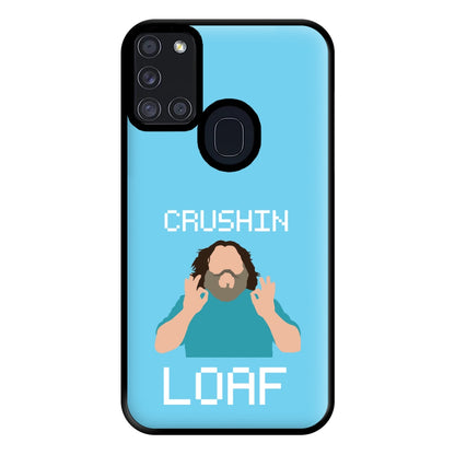 Crushing Loaf Jack Phone Case for Galaxy A21s