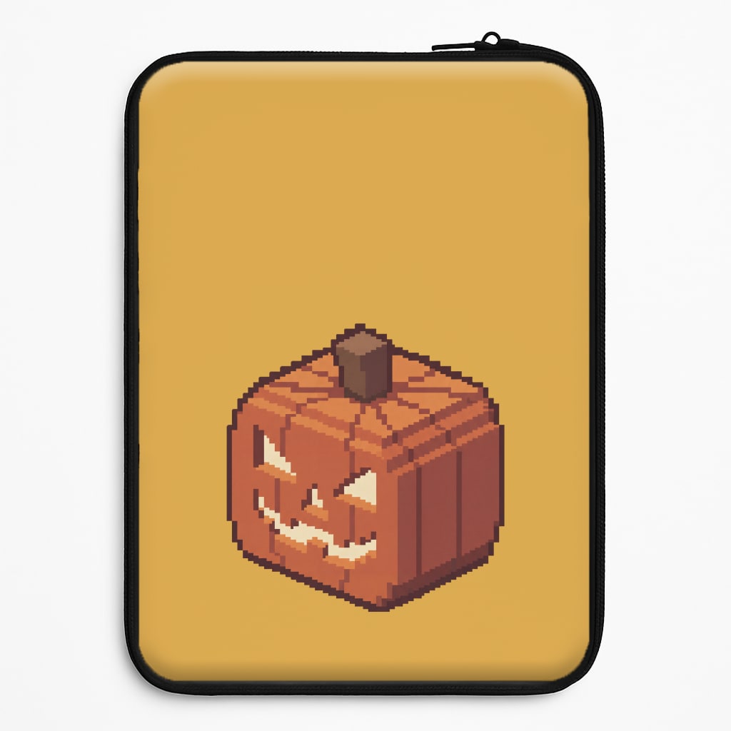 Mining Pumpkin Laptop Sleeve