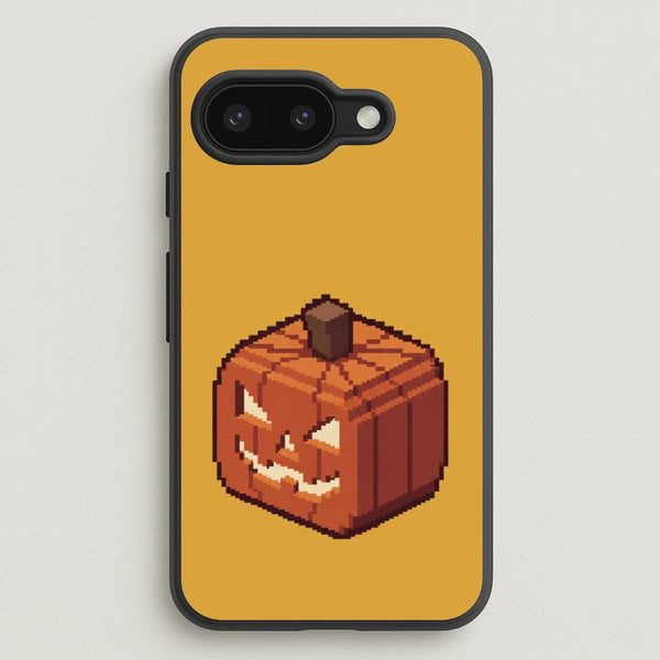 Minecraft Pumpkin Phone Case - Google Pixel 9a / Standard