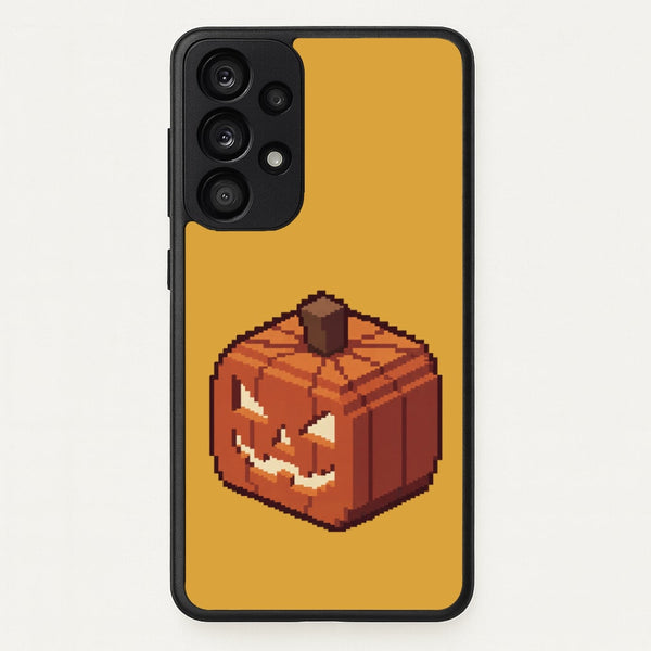 Minecraft Pumpkin Phone Case - Galaxy A53 / Standard