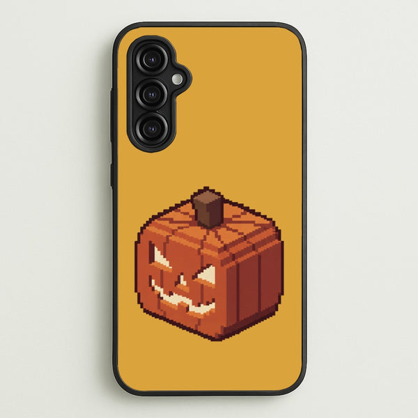 Minecraft Pumpkin Phone Case - Galaxy A14 / Standard
