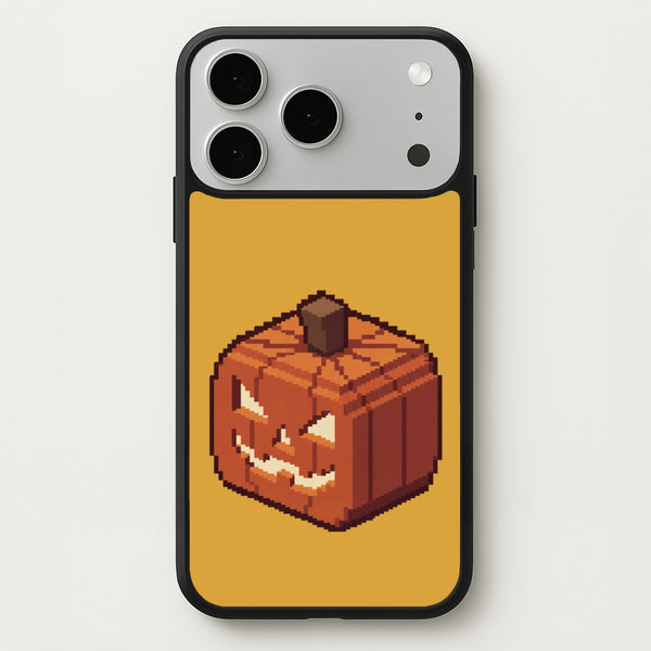 Minecraft Pumpkin Phone Case - iPhone 17 Pro / Standard