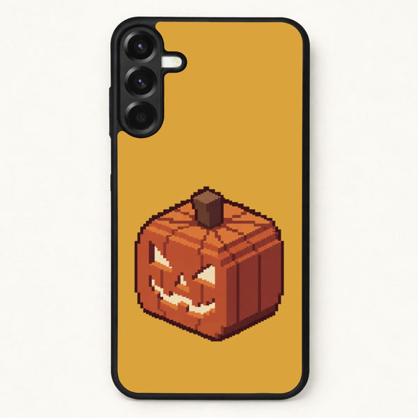 Minecraft Pumpkin Phone Case - Galaxy A17 / Standard