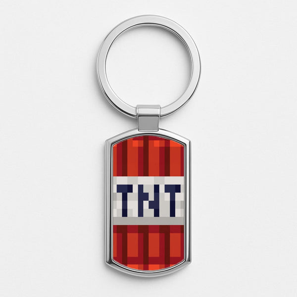 Silver Metal Keyring