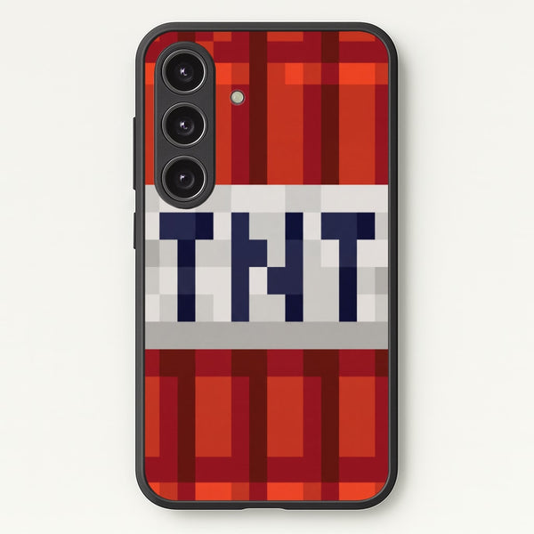 Minecraft TNT Phone Case - Galaxy S25 / Standard