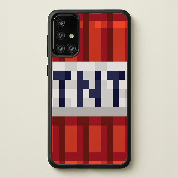 Minecraft TNT Phone Case - Galaxy A71 / Standard