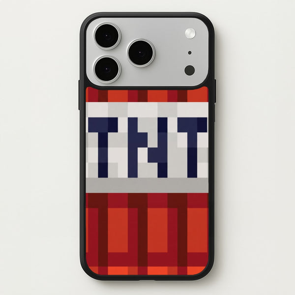 Minecraft TNT Phone Case - iPhone 17 Pro / Standard