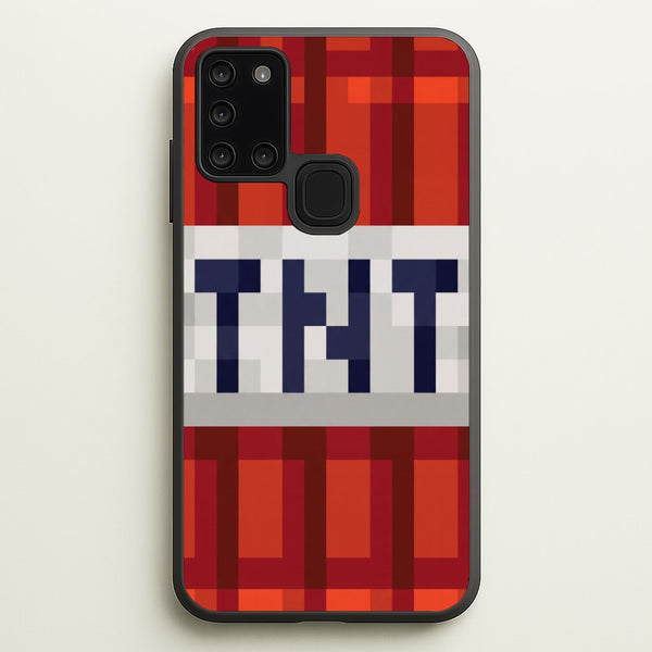 Minecraft TNT Phone Case - Galaxy A21s / Standard