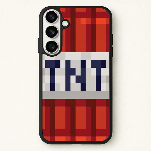 Minecraft TNT Phone Case - Galaxy S26 / Standard