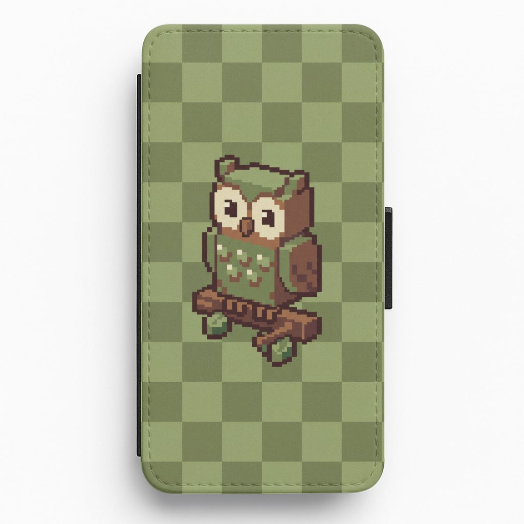 Mining Owl Wallet Phone Case