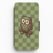 Mining Owl Wallet Phone Case 1