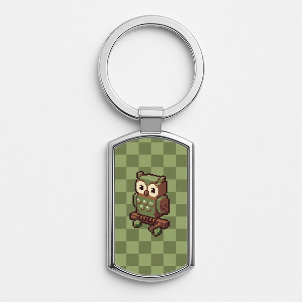 Silver Metal Keyring