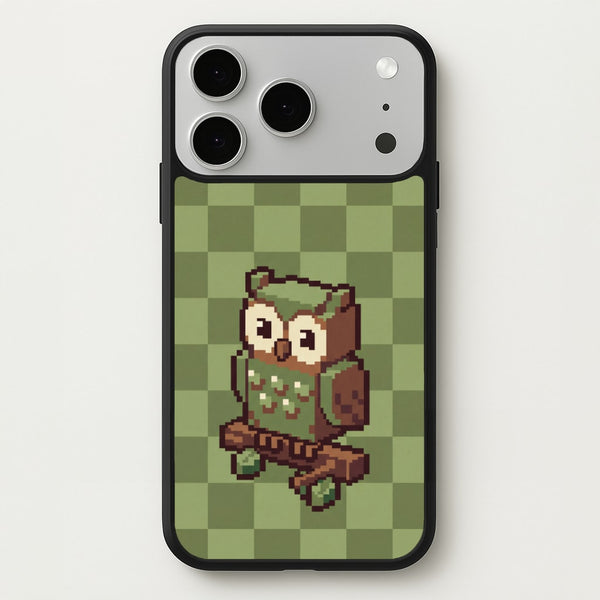 Minecraft Owl Phone Case - iPhone 17 Pro Max / Standard