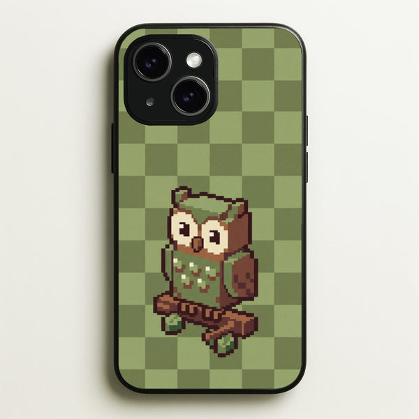 Minecraft Owl Phone Case - iPhone 15 / Standard