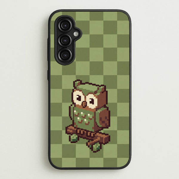 Minecraft Owl Phone Case - Galaxy A14 / Standard