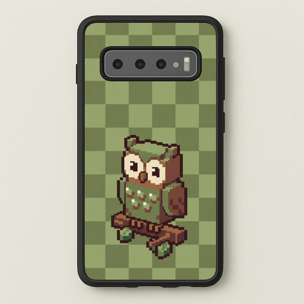 Minecraft Owl Phone Case - Galaxy S10 / Standard