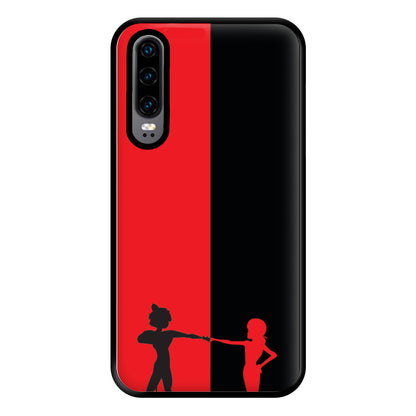 Red And Black Phone Case for Huawei P30