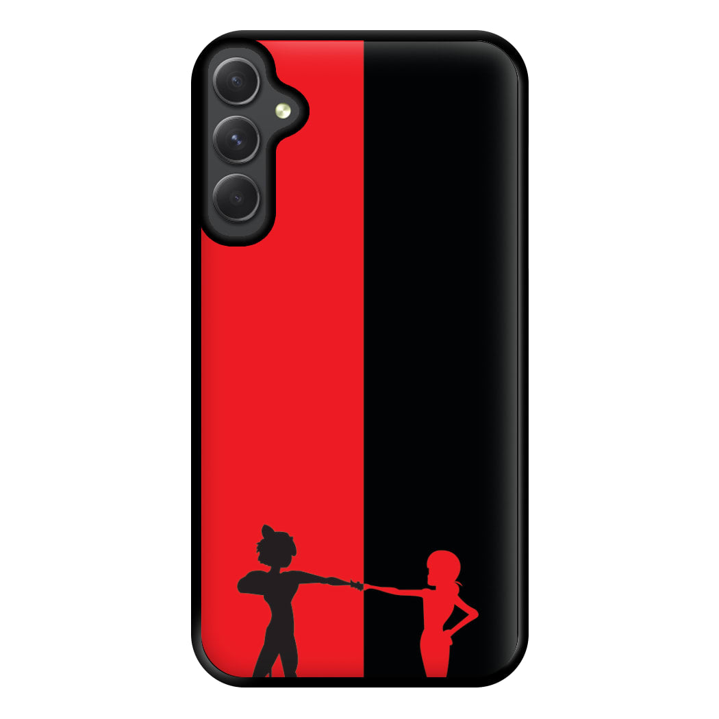 Red And Black Phone Case for Galaxy A14