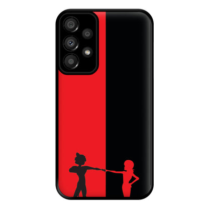 Red And Black Phone Case for Galaxy A33